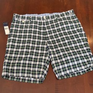 New with tags Polo by Ralph Lauren plaid cotton shorts size 36.